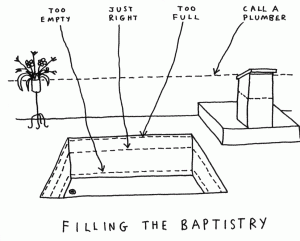 baptism filling