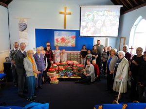 Shoeboxes at KBC