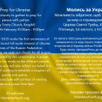 Pray for Ukraine